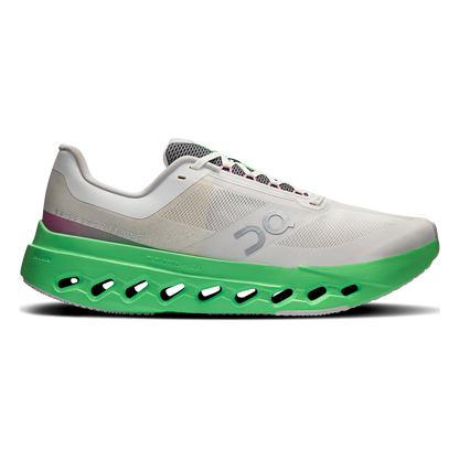 Zapatillas On Cloudsurfer Next Hombre - Gris lobo / Verde melón - vista 1