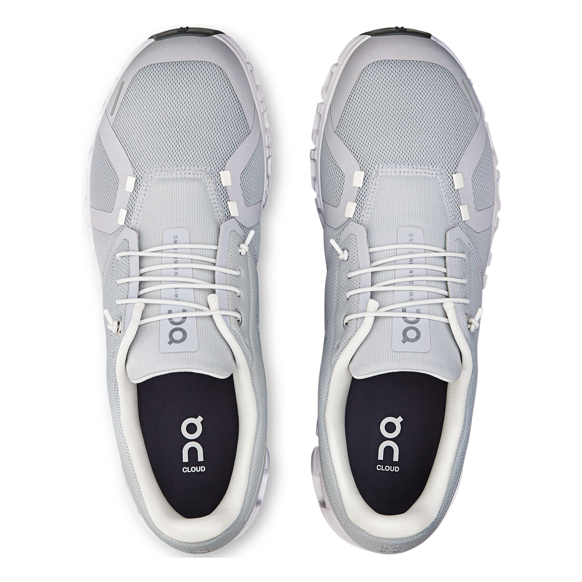 Zapatillas On Cloud 6 Mujer - Gris glaciar / Blanco - vista 3