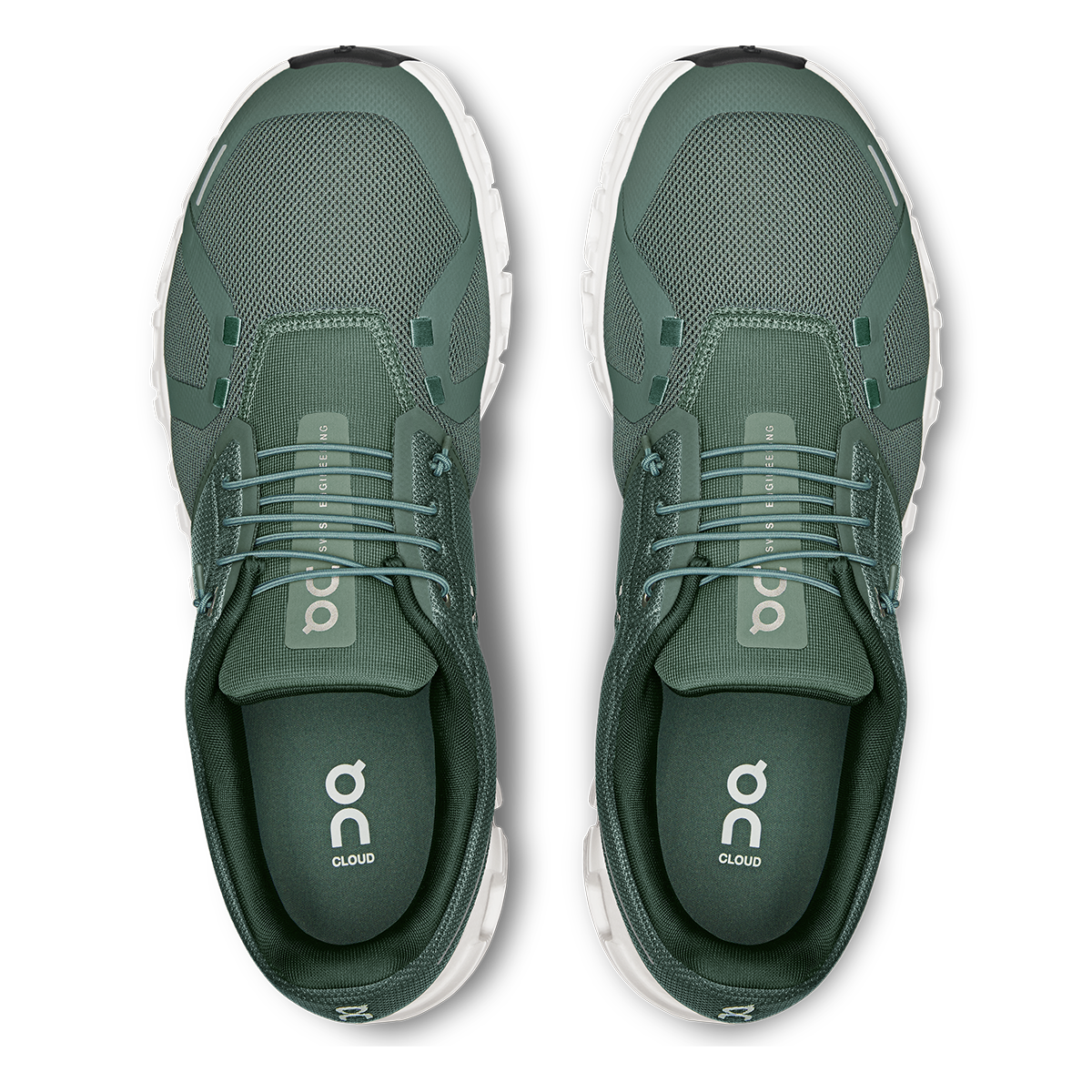Zapatillas On Cloud 6 Hombre - Verde oliva / Verde oscuro - vista 3