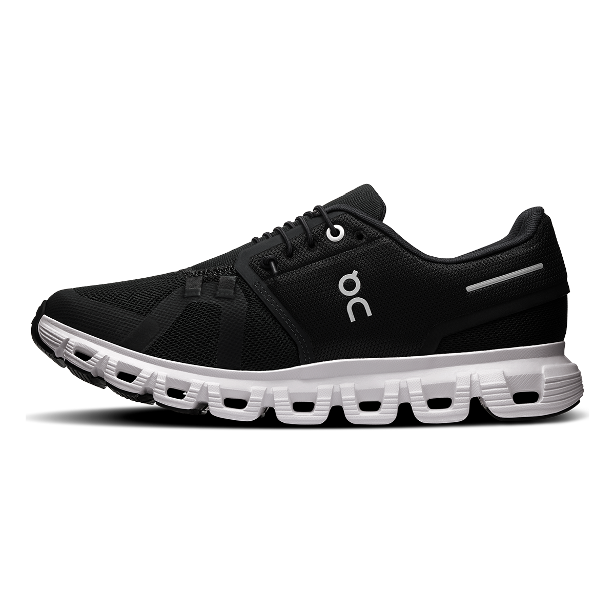 Zapatillas On Cloud 6 Hombre - Negro / Blanco - vista 2