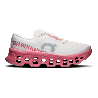 Zapatillas On Cloudmonster 3 Mujer - Marfil / Rosa camelia - vista 1