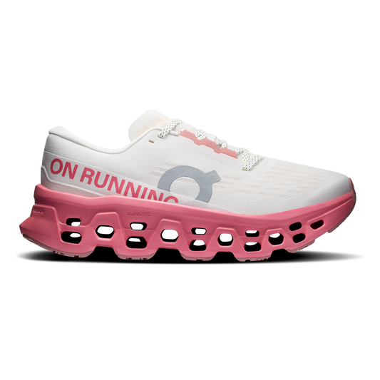 Zapatillas On Cloudmonster 3 Mujer - Marfil / Rosa camelia - vista 1