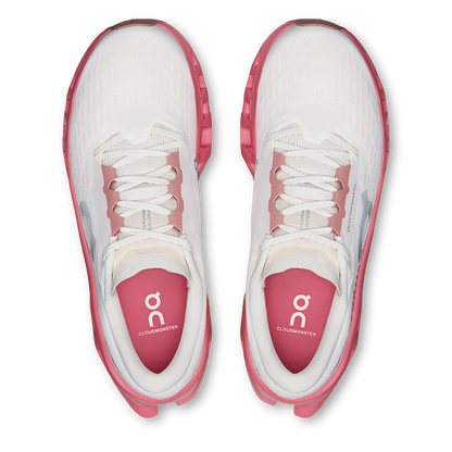 Zapatillas On Cloudmonster 3 Mujer - Marfil / Rosa camelia - vista 3