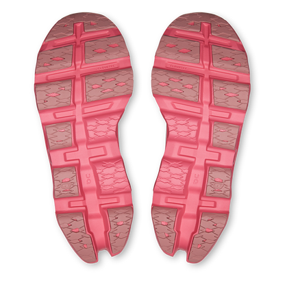 Zapatillas On Cloudmonster 3 Mujer - Marfil / Rosa camelia - vista 4