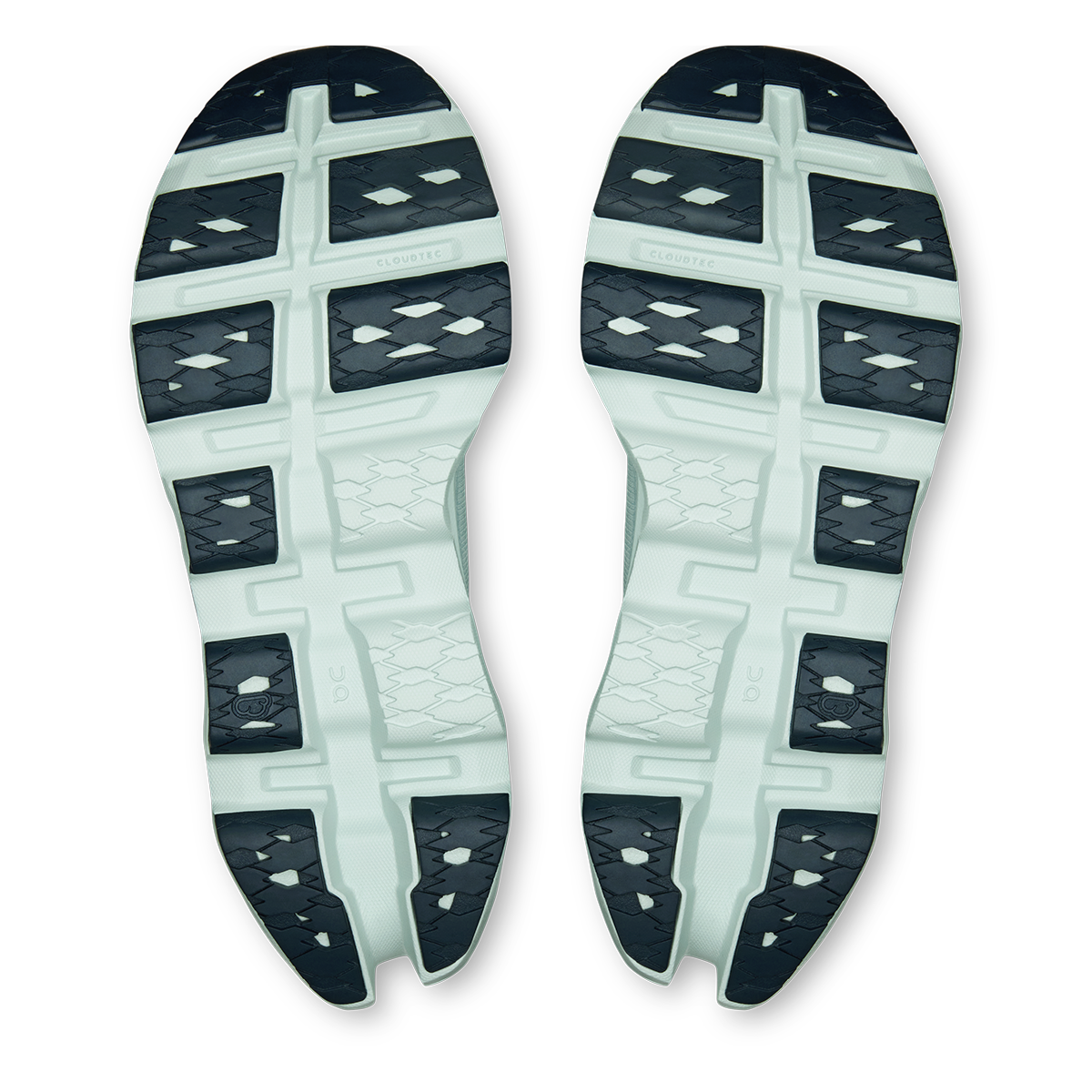Zapatillas On Cloudmonster 3 Mujer - Azul arroyo / Blanco nieve - vista 3