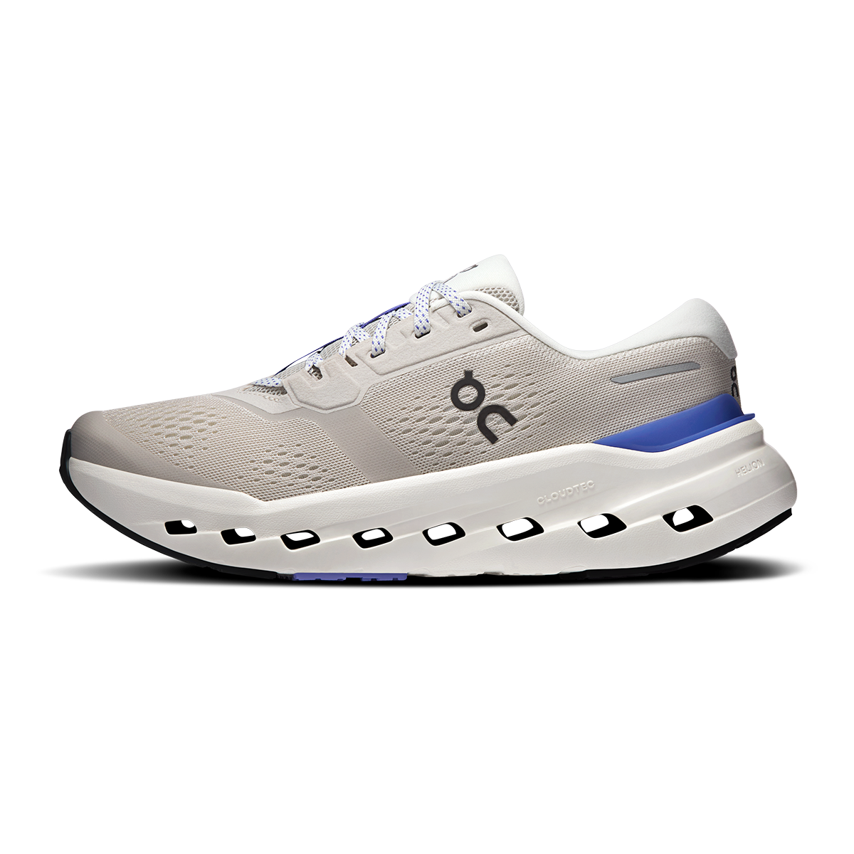 Zapatillas On Cloudrunner 3 Mujer - Perla / Azul marino - vista 2