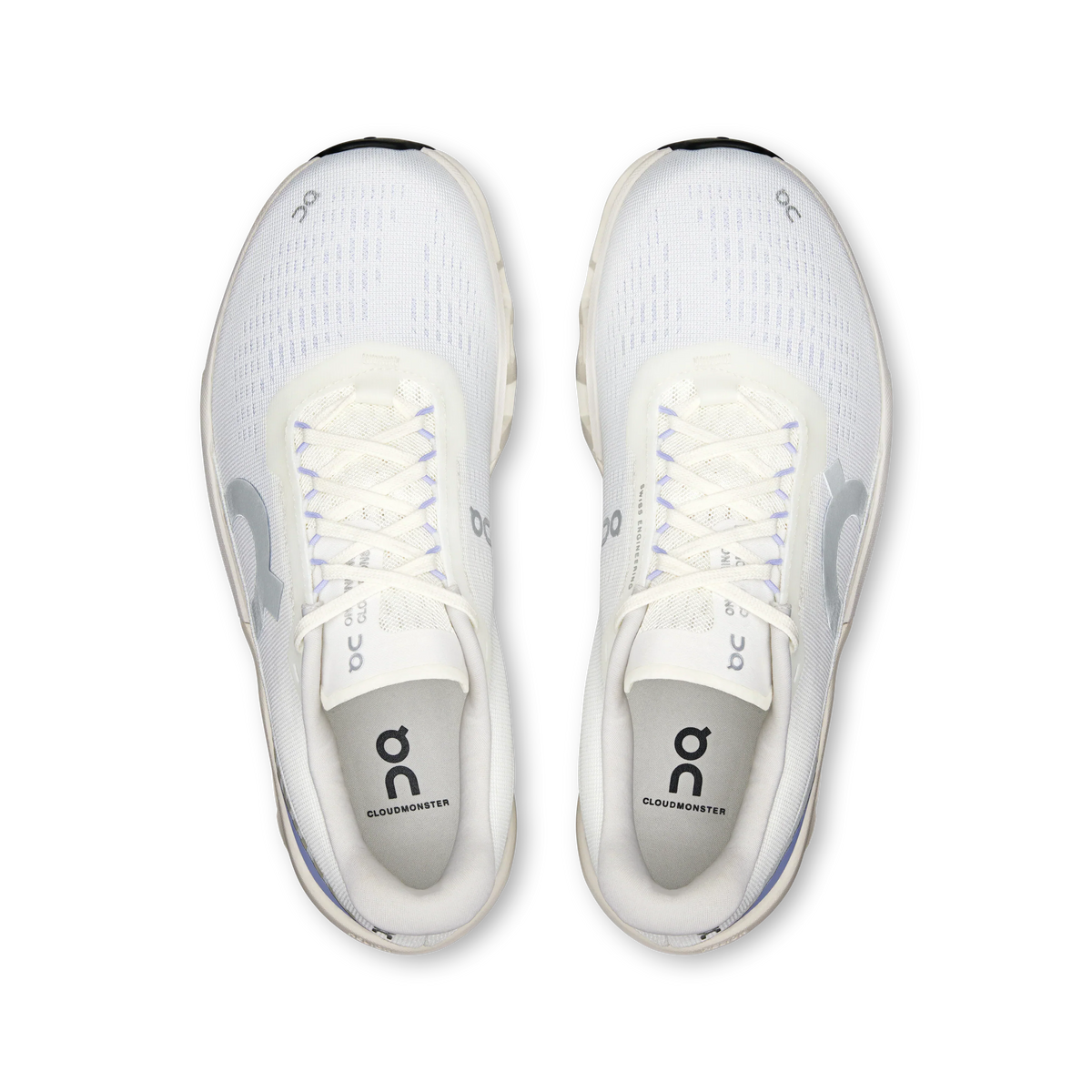 Zapatillas On Cloudmonster 2 - Marfil / Gris nube - Mujer - vista 2