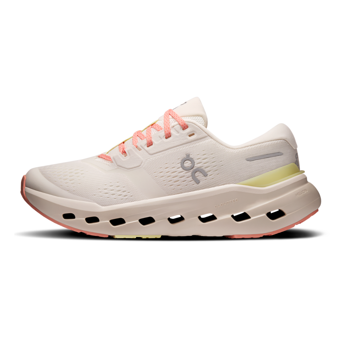 Zapatillas On Cloudrunner 3 Mujer - Marfil / Verde rocío - vista 2