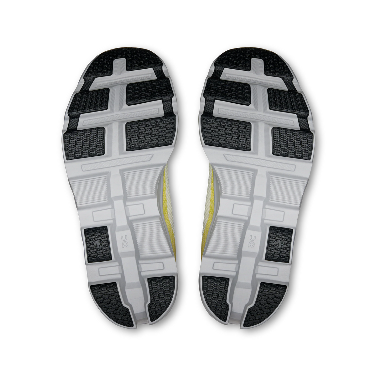 Zapatillas On Cloudmonster 2 - Marfil / Verde lima - Mujer - vista 3